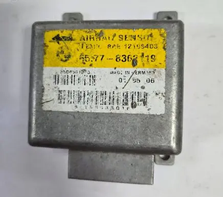 BMW 5 E34 Airbag control unit/module 65778362119 12109403 350456107