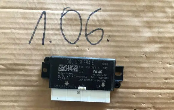 Skoda Fabia Mk3 (NJ) Parking PDC control unit/module 5Q0919294E 5Q0919294A