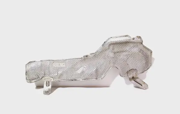 BMW 5 F10 F11 Heat shield in engine bay 51487193523 719352303 24640010