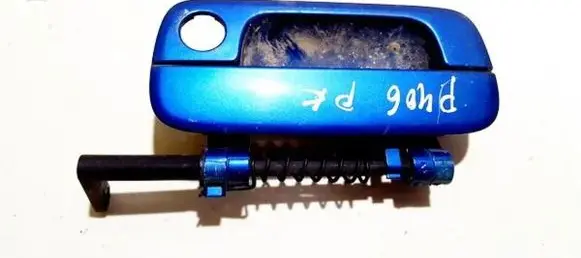 Peugeot 406 Front door exterior handle 9621858877