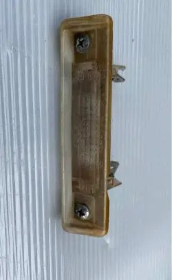 Mercedes-Benz E W124 Trunk door license plate light bar 