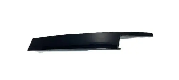Front door glass trim molding