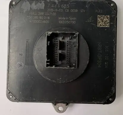 BMW X5 F15 LED ballast control module 7444685 63117444685