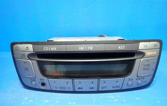 Toyota Aygo AB10 Radio/CD/DVD/GPS head unit 86120-0H010