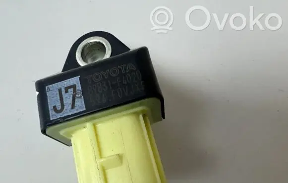 Toyota C-HR I Airbag deployment crash/impact sensor 89831F4020