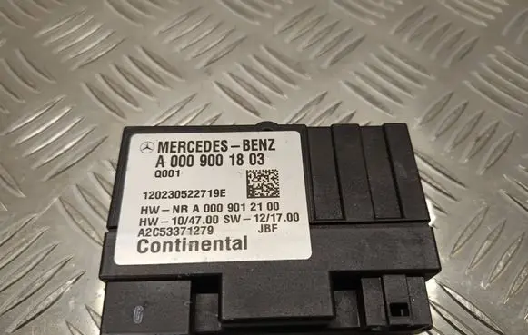 Mercedes-Benz CLS C218 X218 Fuel injection pump control unit/module A0009001803 A0009012100 120230522719E