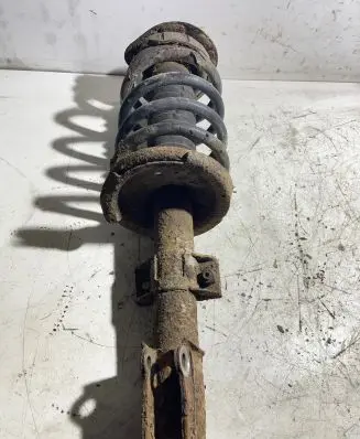Front shock absorber with coil spring
