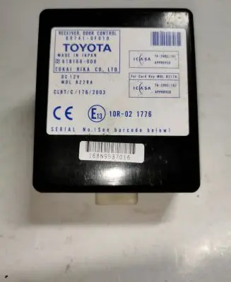 Toyota Corolla Verso AR10 Door control unit/module 897410F010 61B168000