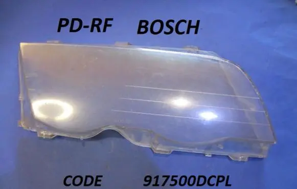 BMW 3 E46 Headlight lense 917500DCPL