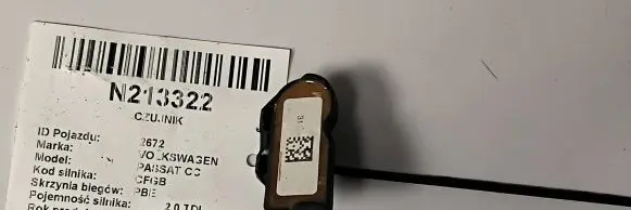 Volkswagen PASSAT CC Tire pressure sensor 