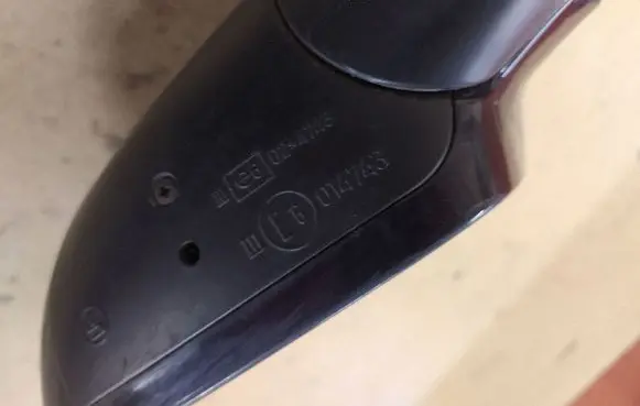 Audi A6 S6 C5 4B Front door electric wing mirror 014743 225382