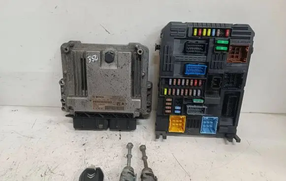 Engine ECU kit and lock set