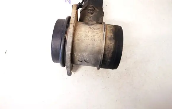 Seat Alhambra (Mk1) Mass air flow meter 0280217121 06a906461