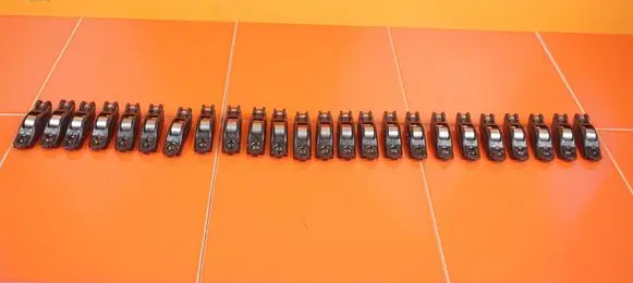 Volkswagen Touareg I Valve rocker arm DZWIGIENKA 18MB10