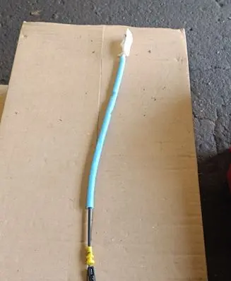 Front door cable line