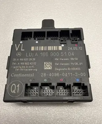 Mercedes-Benz ML W166 Door control unit/module A1669005104 A1668202926 A1669024302