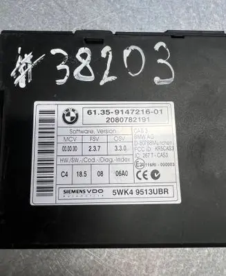 BMW 5 E60 E61 CAS control unit/module 5WK49513UBR
