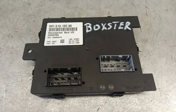 Porsche Boxster 987 Comfort/convenience module 99761010206 28038768 4008006E7D