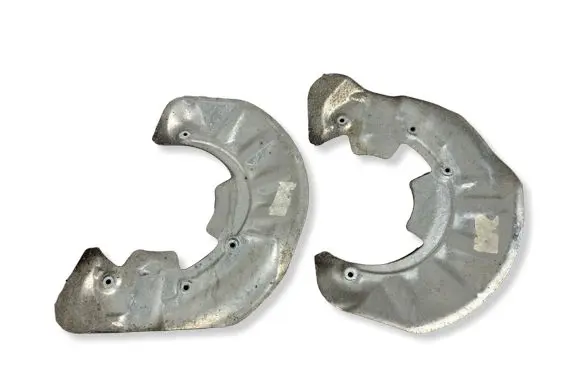 Porsche Cayenne (92A) Front brake disc dust cover plate 95835180201 95835180101