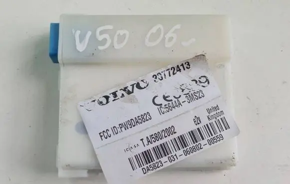 Volvo V50 Alarm control unit/module 30772413 5644A3MS23 W9DA5823