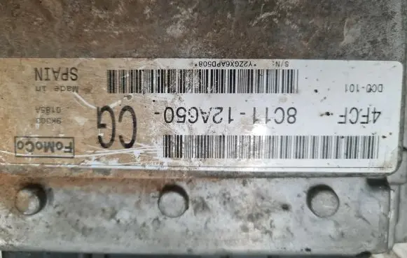 Ford Transit Engine control unit/module 8C1112A650CG