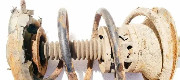 Front coil spring