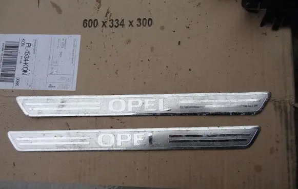 Opel Astra J Front sill trim cover XXXXXXXXXXX