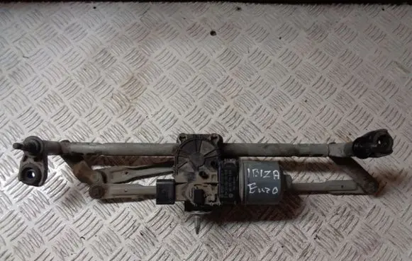 Seat Ibiza IV (6J,6P) Front wiper linkage and motor 6R1955119A 6R1955023B