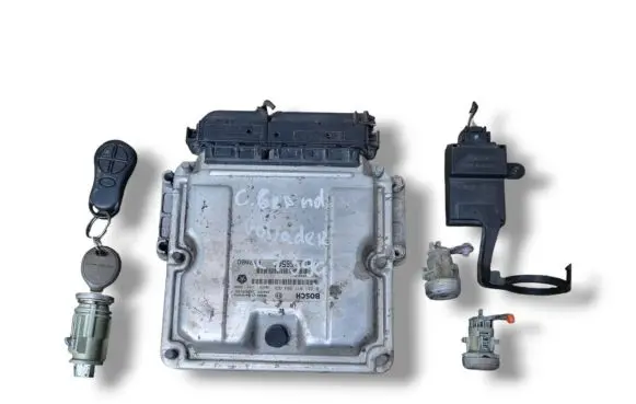 Chrysler Grand Voyager IV Engine ECU kit and lock set 0281011064 P04727665AB