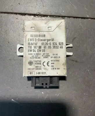 BMW X3 E83 Immobilizer control unit/module 61356934529 05393246 110187