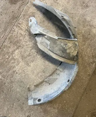 Renault Kangoo I Front wheel arch liner splash guards 8200156691