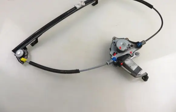 Renault Megane I Front door window regulator with motor 