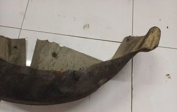 Mercedes-Benz A W169 Rear arch fender liner splash guards 