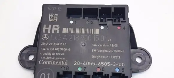 Mercedes-Benz CLS C218 X218 Door control unit/module A2189001501