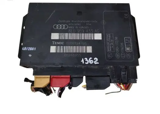 Audi A4 S4 B7 8E 8H Comfort/convenience module 8E0959433AG