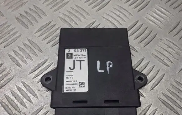 Opel Vectra C Door control unit/module 13193371