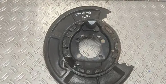 Toyota Verso Rear brake disc plate dust cover 