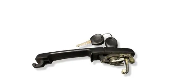 Volkswagen PASSAT B3 Front door exterior handle 357837223