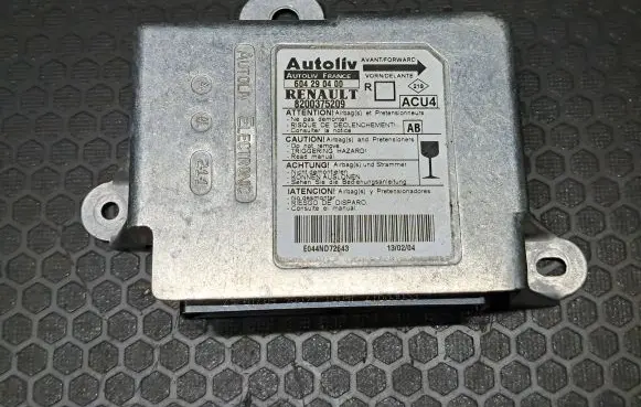 Renault Scenic II - Grand scenic II Airbag control unit/module 8200375209 604290400