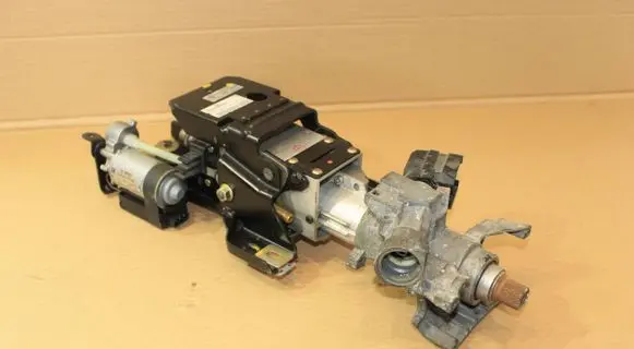 Steering wheel axle set