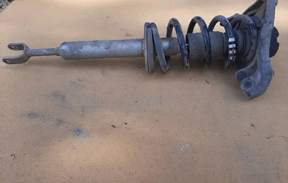 Audi A4 S4 B7 8E 8H Front shock absorber with coil spring