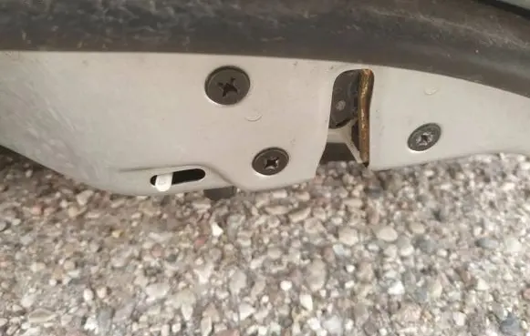 Mazda 6 Rear door lock