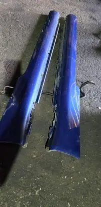 Audi A4 S4 B6 8E 8H Side skirt front trim brak