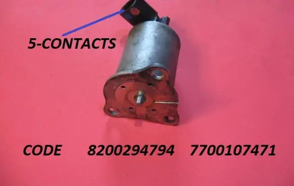 Nissan Interstar EGR valve 8200294794 7700107471