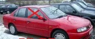 Nissan Primera Front door window glass four-door 8230190J00 PD120EF5R23R23