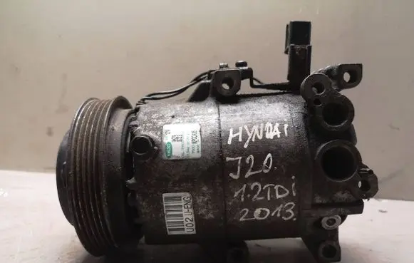 Hyundai i20 (PB PBT) Air conditioning (A/C) compressor (pump) F500KPCCA05 0723 R1234Y1