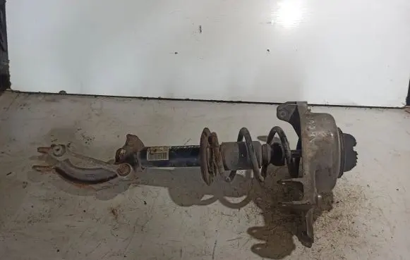 Front shock absorber with coil spring