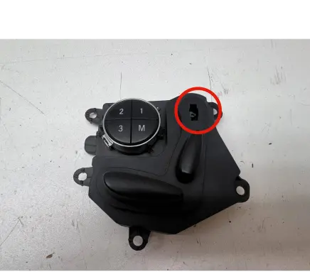 Mercedes-Benz E W211 Seat control switch 2118218079 03464235