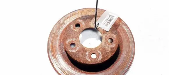 Opel Astra H Rear brake disc neventiliuojamas
