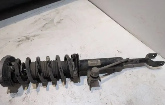 Front shock absorber with coil spring